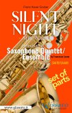 Silent Night - Saxophone Quintet/Ensemble (parts) (fixed-layout eBook, ePUB)