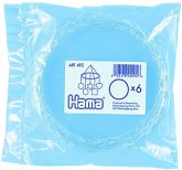 Hama 492 - Mobile Ring für Bügelperlen, transparent 18 cm, 6er Set