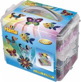 Hama 6701 - Sortierbox mit ca. 12000 Midi-Bügelperlen, 3 Stiftplatten und Zubehör Hama 6701 - Sortierbox mit ca. 12000 Midi-Bügelperlen, 3 Stiftplatten und Zubehör