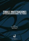 Temas e investigaciones en psicología organizacional y del trabajo (eBook, PDF)