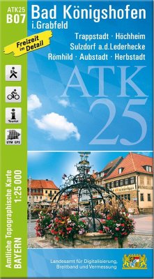 Cover ATK25-B07 Bad Königshofen i.Grabfeld (Amtliche Topographische Karte 1:25000)