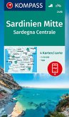 KOMPASS Wanderkarte 2498 Sardinien Mitte, Sardegna Centrale