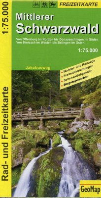 Naturpark Schwarzwald Mitte - Rad- und Freizeitkarte - GeoMap