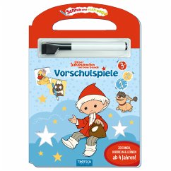 Trötsch Unser kleines Sandmännchen Schreib und wisch weg Vorschulspiele Sandmann Pappenbuch