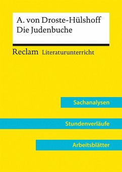 Annette von Droste-Hülshoff: Die Judenbuche (Lehrerband) - Niklas, Annemarie