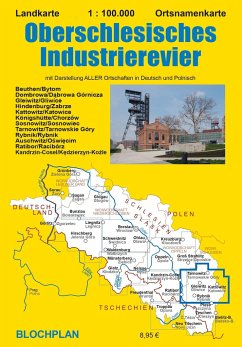 Landkarte Oberschlesisches Industrierevier - Bloch, Dirk