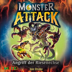 Angriff der Riesenechse / Monster Attack Bd.1 (2 Audio-CDs) - Drake, Jon
