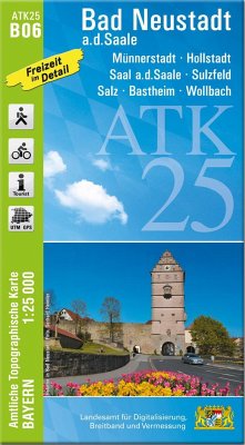 Cover ATK25-B06 Bad Neustadt a.d.Saale (Amtliche Topographische Karte 1:25000)