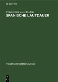 Spanische Lautdauer (eBook, PDF)