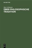 Über philosophische Tradition (eBook, PDF)