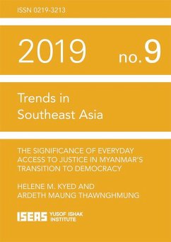 The Significance of Everyday Access to Justice in Myanmar's Transition to Democracy (eBook, PDF)