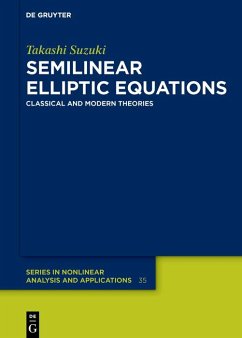 Semilinear Elliptic Equations (eBook, PDF) - Suzuki, Takashi