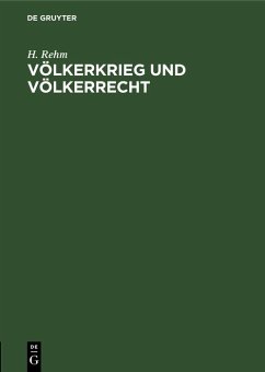 Cover Völkerkrieg und Völkerrecht (eBook, PDF)