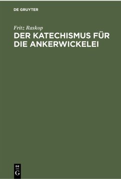 Cover Der Katechismus für die Ankerwickelei (eBook, PDF)