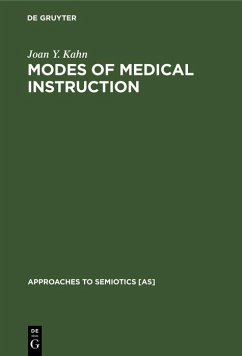 Modes of Medical Instruction (eBook, PDF) - Kahn, Joan Y.