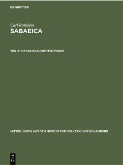 Die unlokalisierten Funde (eBook, PDF) - Rathjens, Carl