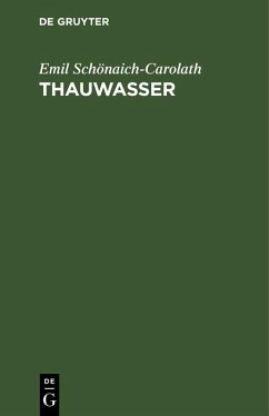 Cover Thauwasser (eBook, PDF)