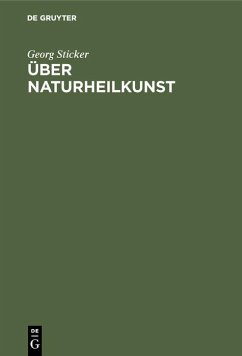 Cover Über Naturheilkunst (eBook, PDF)