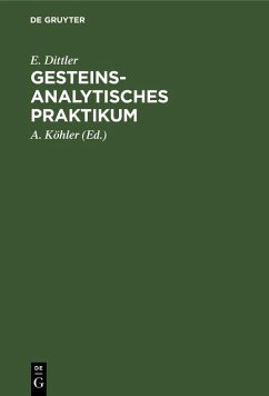 Cover Gesteinsanalytisches Praktikum (eBook, PDF)