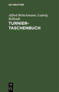 Turnier-Taschenbuch (eBook, PDF) - Brinckmann, Alfred; Rellstab, Ludwig