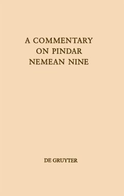 A Commentary on Pindar, Nemean Nine (eBook, PDF) - Braswell, Bruce Karl