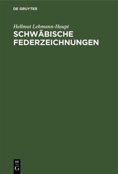 Cover Schwäbische Federzeichnungen (eBook, PDF)