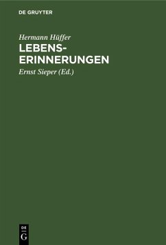 Lebenserinnerungen (eBook, PDF) - Hüffer, Hermann