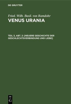 Cover [Neuere Geschichte der Geschlechtsverbindung und Liebe] (eBook, PDF)