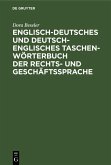 Englisch-deutsches und deutsch-englisches Taschenwörterbuch der Rechts- und Geschäftssprache (eBook, PDF)