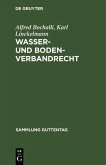 Wasser- und Bodenverbandrecht (eBook, PDF)