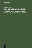 Grundfragen der Sprachforschung (eBook, PDF)