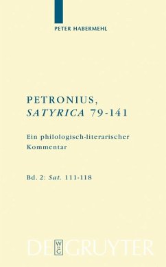 Sat. 111-118 (eBook, PDF) - Habermehl, Peter