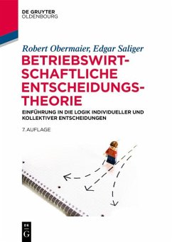Cover Betriebswirtschaftliche Entscheidungstheorie (eBook, PDF)