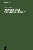 Preußisches Grundbuchrecht (eBook, PDF)