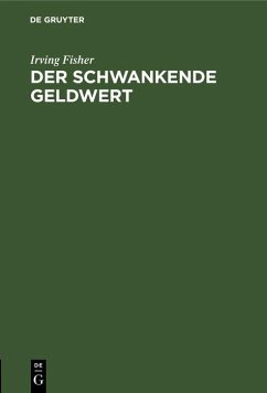 Cover Der schwankende Geldwert (eBook, PDF)