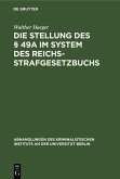 Die Stellung des § 49a im System des Reichsstrafgesetzbuchs (eBook, PDF)