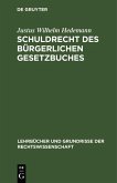 Schuldrecht des Bürgerlichen Gesetzbuches (eBook, PDF)
