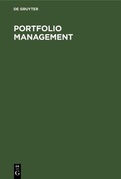 Portfolio Management (eBook, PDF)