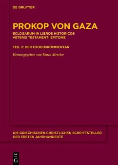 Eclogarum in libros historicos Veteris Testamenti epitome (eBook, PDF) - Gaza, Prokop von