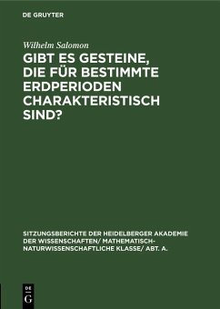 Cover Gibt es Gesteine, die für bestimmte Erdperioden charakteristisch sind? (eBook, PDF)