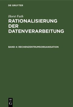 Rechenzentrumsorganisation (eBook, PDF) - Futh, Horst