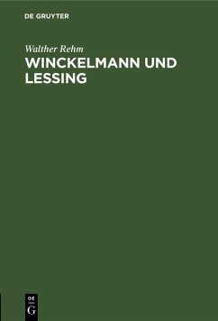Cover Winckelmann und Lessing (eBook, PDF)