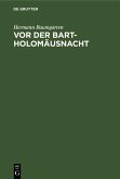 Vor der Bartholomäusnacht (eBook, PDF)