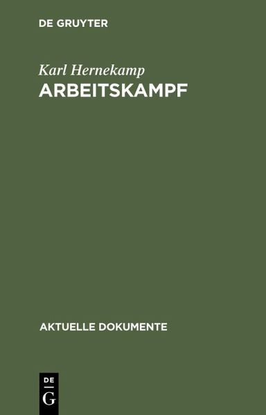 Arbeitskampf (eBook, PDF)