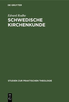 Schwedische Kirchenkunde (eBook, PDF) - Rodhe, Edvard