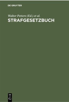 Cover Strafgesetzbuch (eBook, PDF)