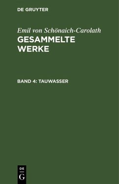 Cover Tauwasser (eBook, PDF)