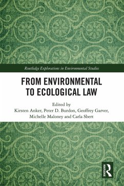 Cover From Environmental to Ecological Law (eBook, ePUB)