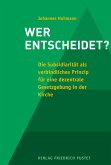 Wer entscheidet? (eBook, PDF)