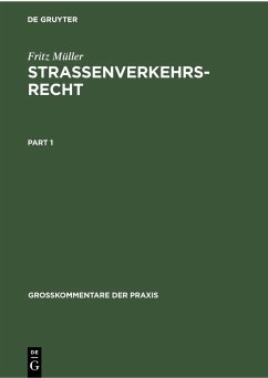 Cover Straßenverkehrsrecht (eBook, PDF)